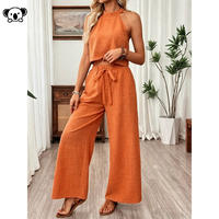 Q 12131 Women Beach Trousers Comfy Cover Up Comfortable trousers thumbnail 5