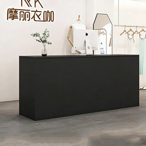 服装店收银台小型前台酒店公司吧台美容美发接待台中岛台超市柜台