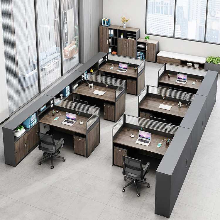 职员桌办公桌员工桌四人位4人6办公室简约财务桌加厚屏风桌椅组合,商业/办公家具,办公电脑桌,淘宝优惠券,粉丝福利购,淘宝优惠卷