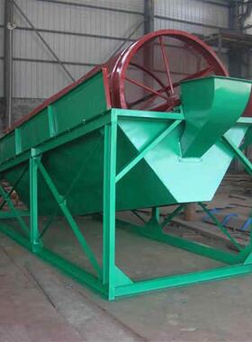 1260型圆筒无轴滚筒筛自动式滚筒筛分机设备矿石泥土筛分机