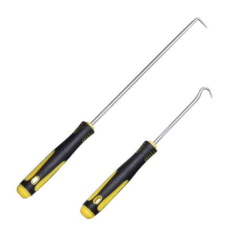 弯钩起子勾批螺丝刀尖头螺丝刀纱窗拆压条胶条工具油封起子勾子