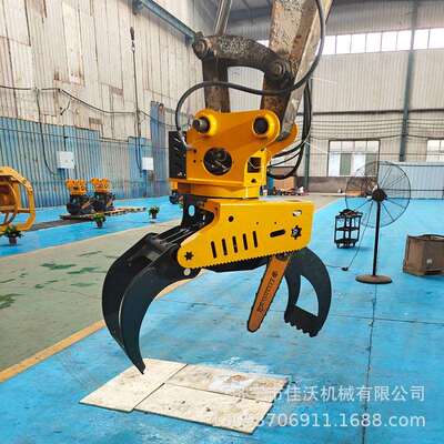 200挖机伐树机挖机林场树木砍伐机绿化树木抱夹锯