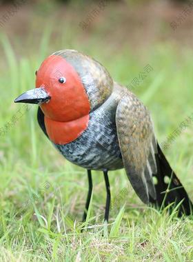 北欧田园风铁艺鸟摆件餐厅奶茶店咖啡厅装饰道具创意工艺品摆设