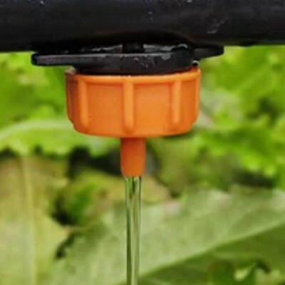 100pcs Pressure Compensating Drip Emitters Micro Connectors