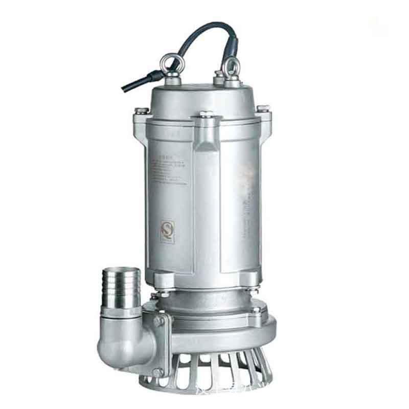 污水泵304不锈钢 防爆全蚀型HSJ排污泵泵耐高温380V潜水耐腐离心