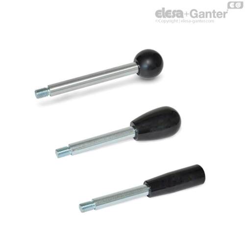 Elesa Ganter伊莉莎冈特 GN 310 挡杆手柄 钢制 镀锌不锈钢镀锌钢