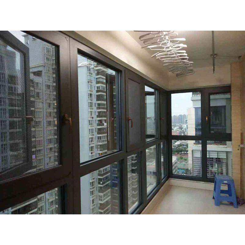 厦门断桥铝厂门窗封阳台铝合金阳光房隔音隔热落地双层玻璃平开窗