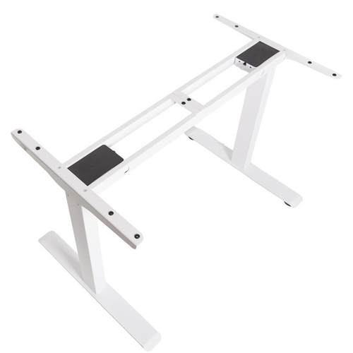 电动升降桌架站立式办公学习双电机两节三节办公桌腿智能语音升降