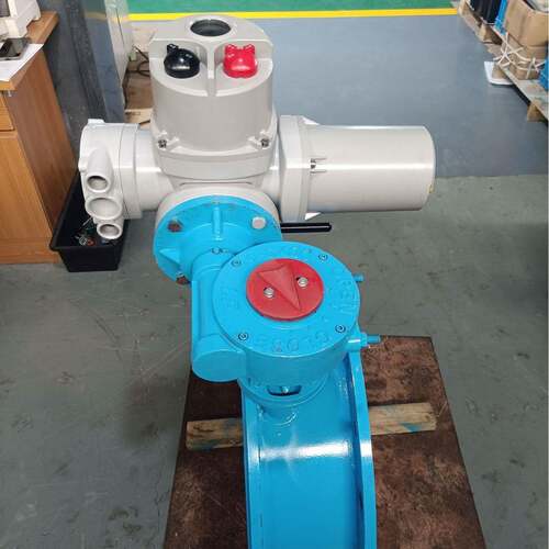 D941X电动蝶阀DZW0智能防爆BT4加涡轮远程操控手智一体化Modbus