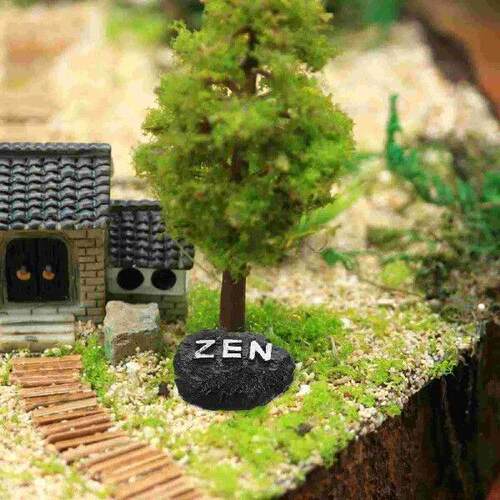Zen Garden Accessories Rock Decor Miniature Stone Stones
