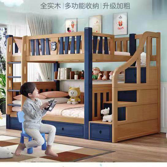 拼接床上下床子母床大人单人母子两层上下铺木床双层高低床宝宝