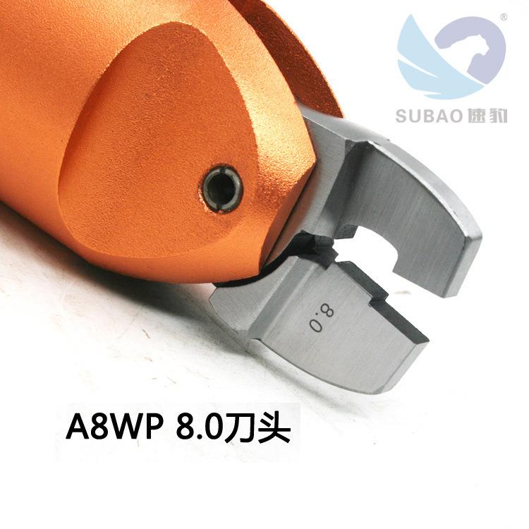 速豹HS-30气动压线钳JQY钳裸端子端绝缘端子奶咀奶嘴压子A8WP8.0