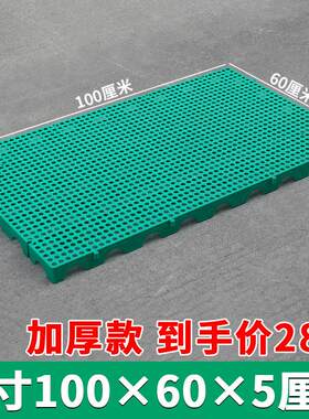 塑料防潮垫板超市仓库地台板硬栈板冷冻库垫地板垫仓板宠物铺地板