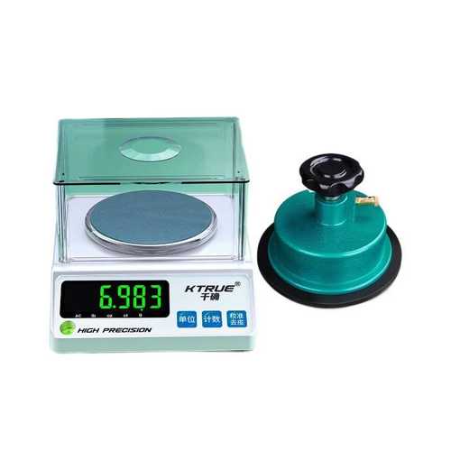 纺织电子天平秤测布面料纸张纸板打平方定量克重取样器羽绒圆盘称