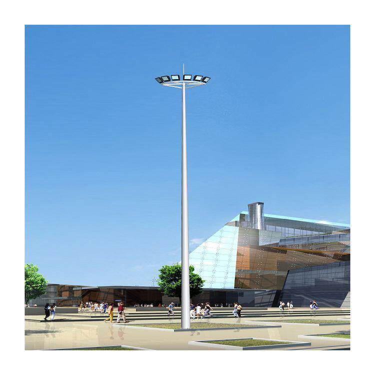 供应400W高压钠灯高杆灯50WLED中华路灯高杆灯Q235高杆灯灯杆