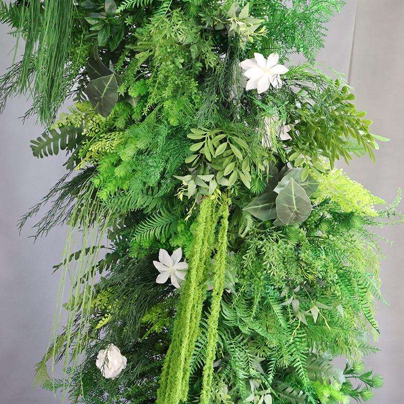 婚礼装饰花森系拱门花艺套装庆典布置户外旅拍摄影背景仿真花假花