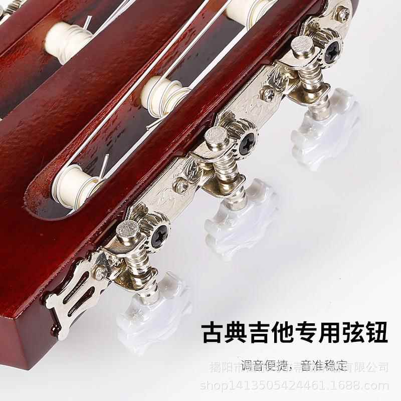吉他古典吉9他寸古典器吉他卡巴特乐厂椴木亮光CD罩全光圆角