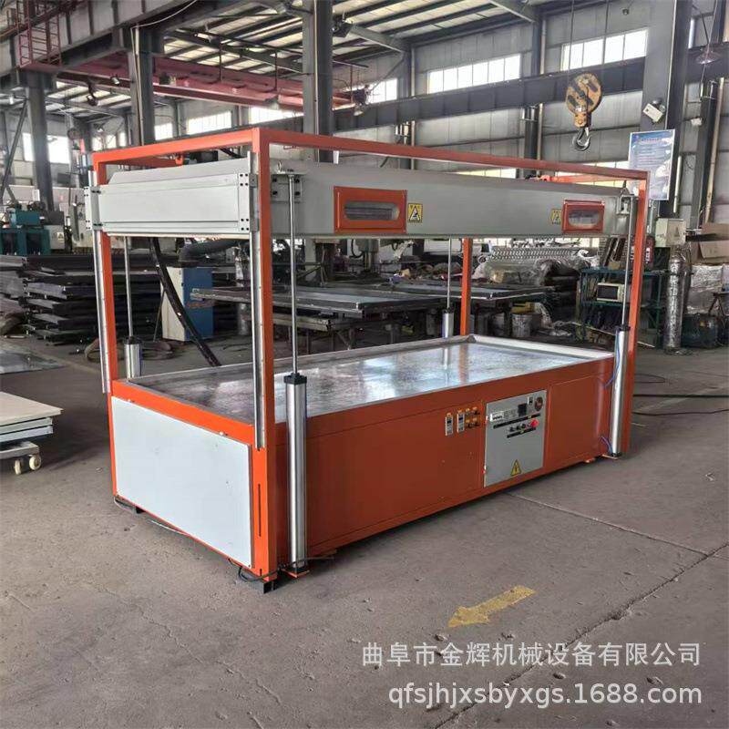 广东软硬包皮革热转印真空吸塑覆膜机半自动侧出台真空吸塑机