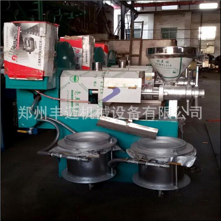 100型全自动榨油机 型旋小精炼螺油套 设备大豆菜籽压榨599机价格