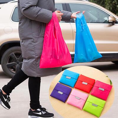 Wholesale Korean-style creative portable foldable shopping b
