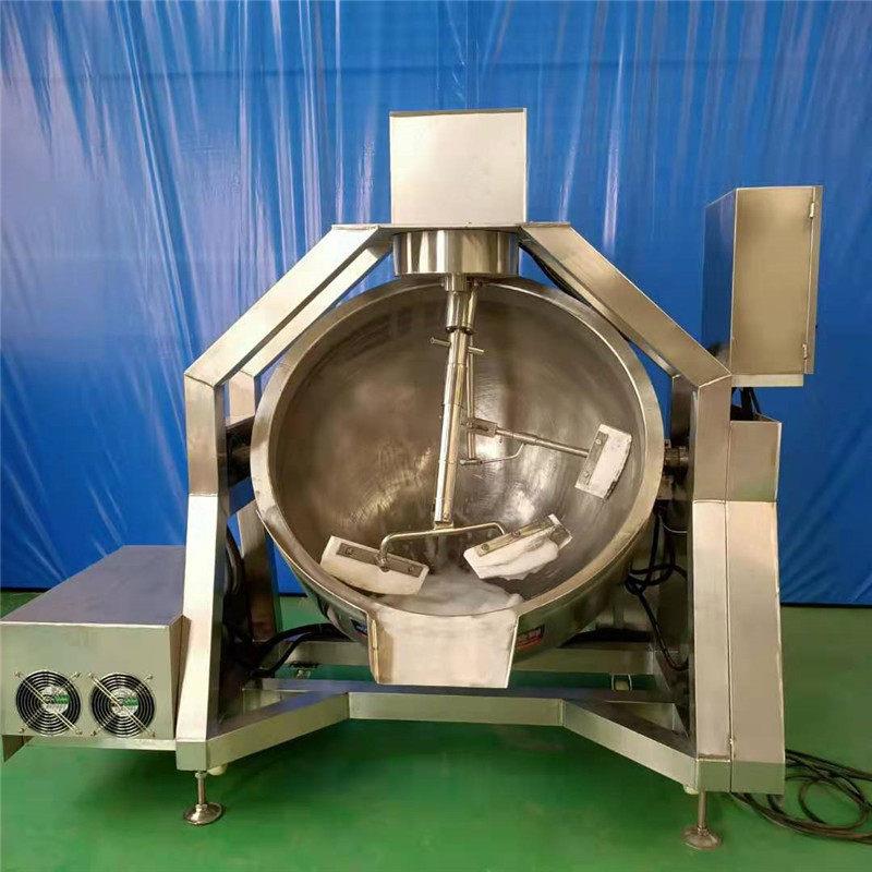 螺蛳粉调料包熬制锅 绿豆沙馅料行星搅拌炒锅 浓缩汤料包夹层锅