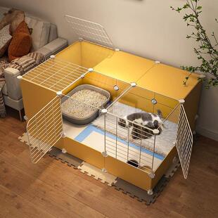 猫产房猫咪怀孕待产封闭式 产窝猫笼猫窝带厕所一体专用生育繁殖箱