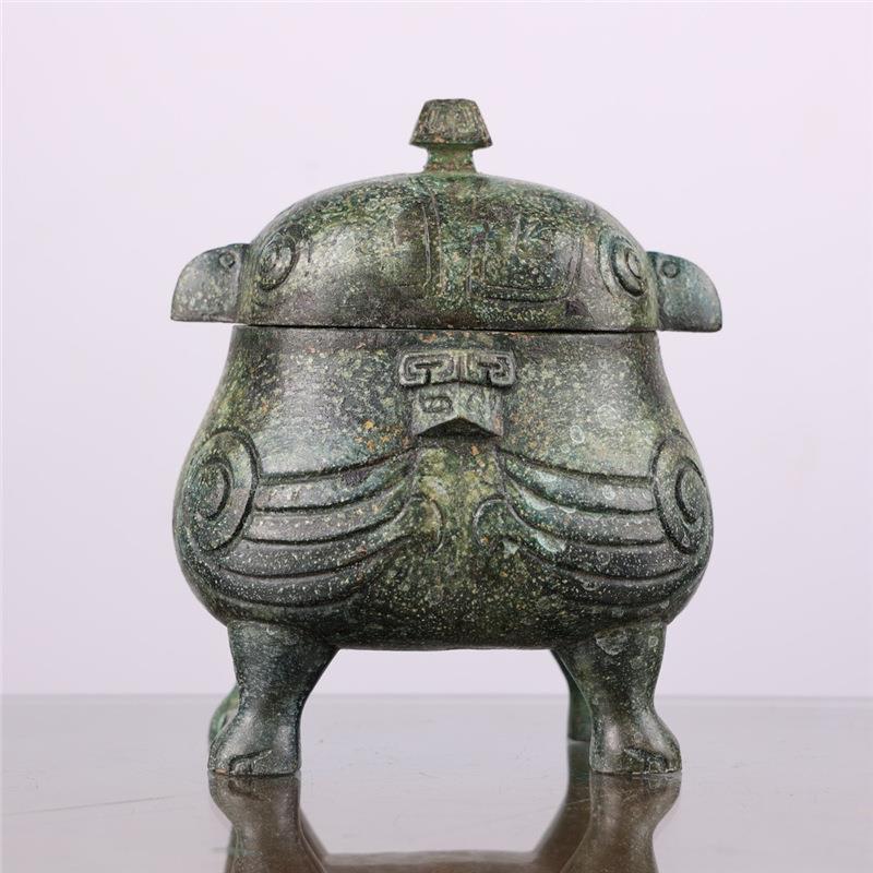 山西省博物馆及文创特小号文创产品鸮卣博物馆古玩收藏铜祥德制造
