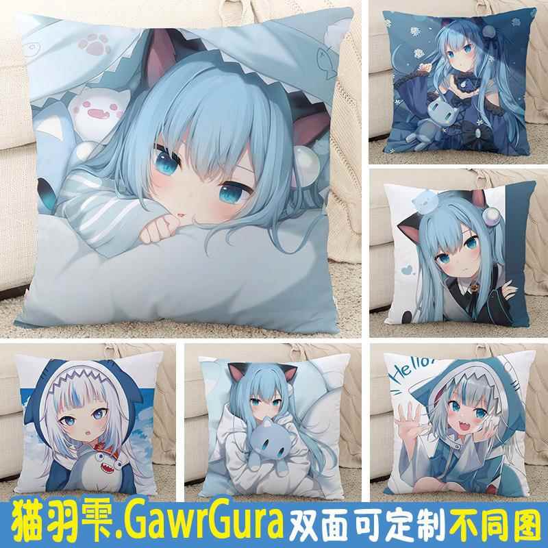 猫羽雫手办周边GawrGu抱