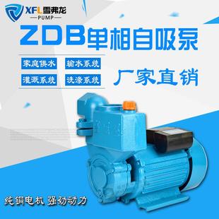 750W清水自吸泵 水井抽吸水泵铸铁1寸 小型电动三相380V家用自吸式