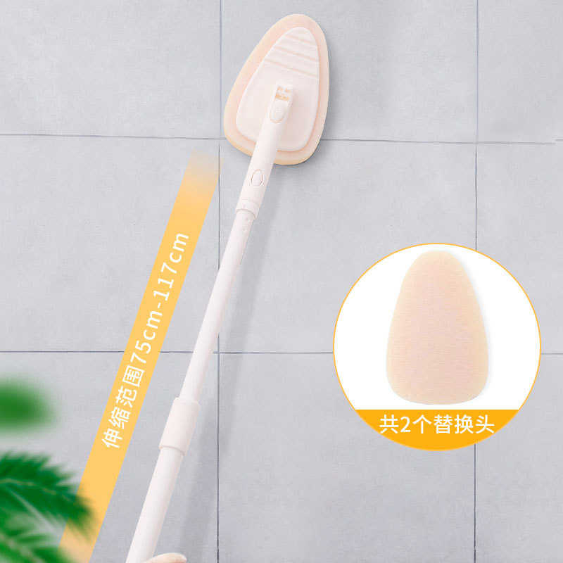 清洁厕所刷卫生间刷墙地刷洗地板浴室面软毛不伤长柄瓷砖浴缸j6da