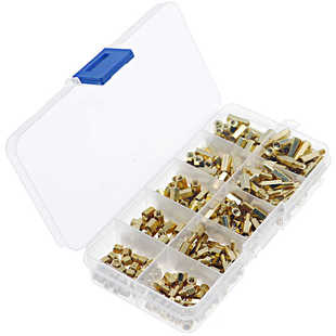 ebay热销 300件套 M3铜柱隔离柱盒装