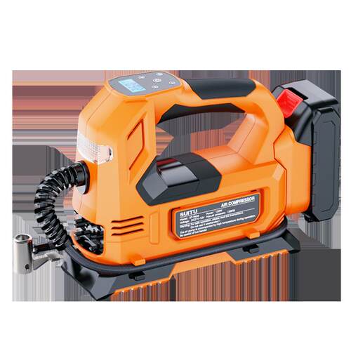 车载充气泵智能数显电动车打气泵汽车充气筒小轿车轮胎充气泵