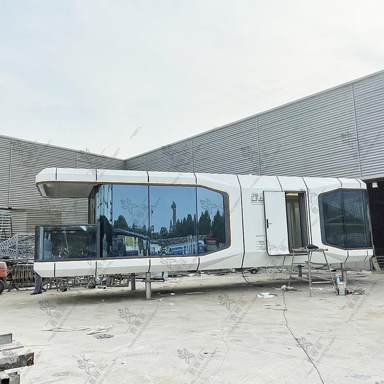 网红集装箱移动房屋屋顶小屋活动板房门卫岗亭餐厅酒店民宿