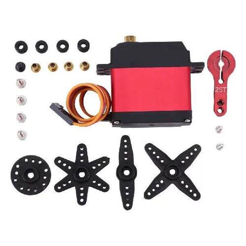 DS3225 25kg金属齿轮高扭矩防水数字防水舵机