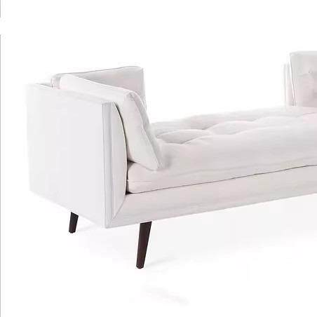 北欧简约贵妃沙发美式现代小户型布艺躺椅客厅卧室美人榻懒人躺椅