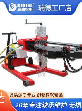 瑞德新款PH1002全自动车载液压拉马LA25-100T两爪升降式100吨