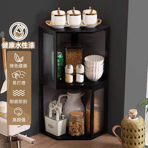 家用厨房餐边柜橱柏边柜茶水柜客厅靠储物柜子多功能茶边柜碗柜