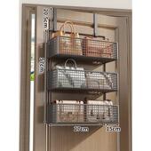 门架墙上物衣架批发挂衣壁挂挂钩挂衣玄关侧免门口卧室打孔架后置