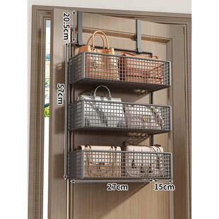 门架墙上物衣架批发挂衣壁挂挂钩挂衣玄关侧免门口卧室打孔架后置