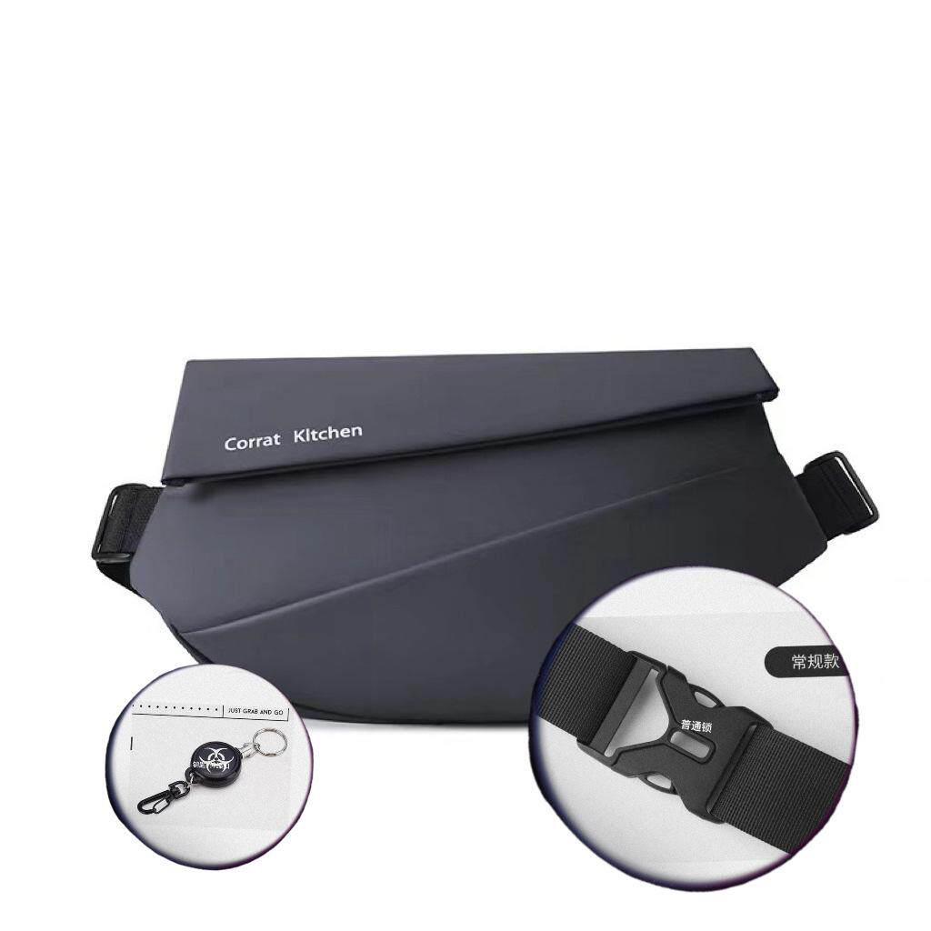 斜挎包男工装女士包包摩托机车背包邮差包骑行小挎包胸包单肩包