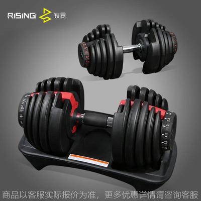 工厂健身房商用哑铃套装 不同重量规格2.5~35公斤