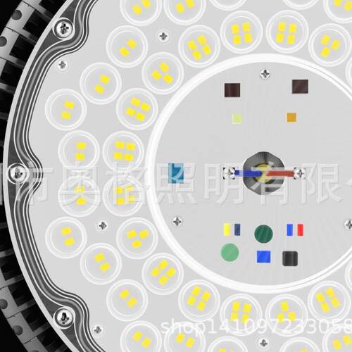 UFO工矿灯led厂房灯车间仓库停车场工业照明100W150W天棚灯E40