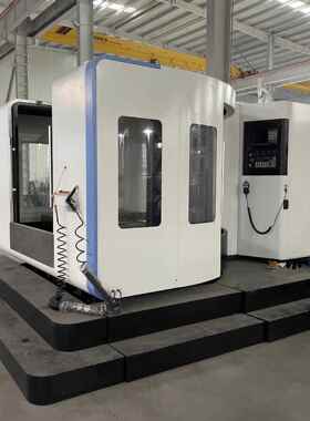 卧式加工中心HMC卧0铣0S 旋转8工作台轴镗加工精度高 HMC800S800