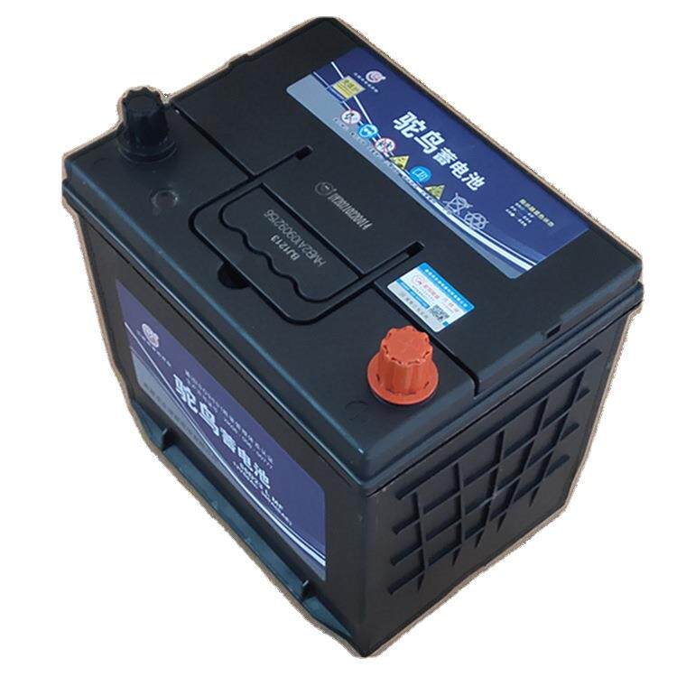 驼鸟蓄电池 55D23L 厂家直供 12v60A