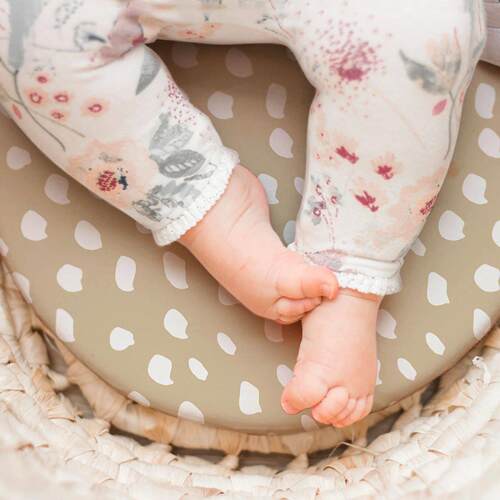 Gllquen Baby Bassinet Sheet 2pack Fitted Cradle Maress Sheet