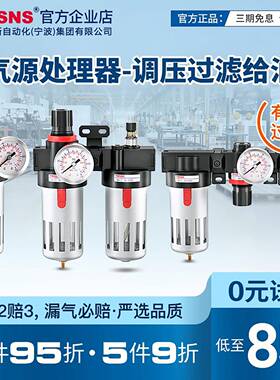 TWSNS台气山耐斯气源处理器AFC2000BFC2000过滤器调压阀二联件