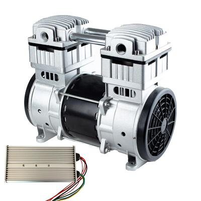 锦穗科技24V48V1200W车载直流压缩机无油气泵小型空压机车载专用