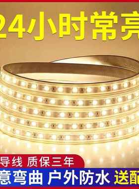 TRIC单A色led灯带24小时常亮软灯围条224h-283520v商灯用工程光照