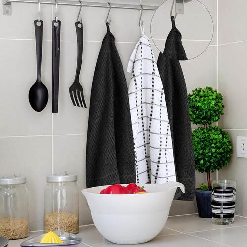 Kitchen Towels Tea and Bar Dish Kitchen Absorbent Linen