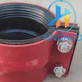 钢板涂漆气垫接头管道修理器 修理夹超短水管泄漏塞9cm快速接头